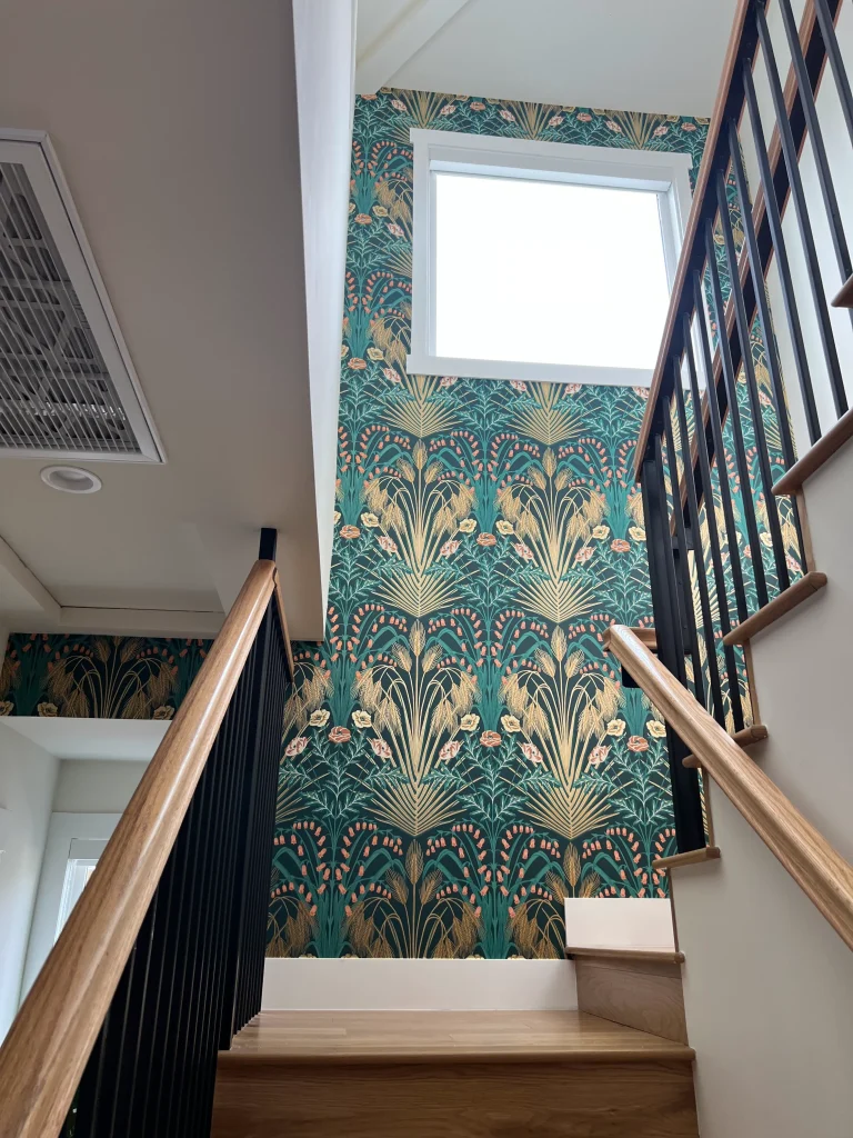 Line Wallpaper Installation