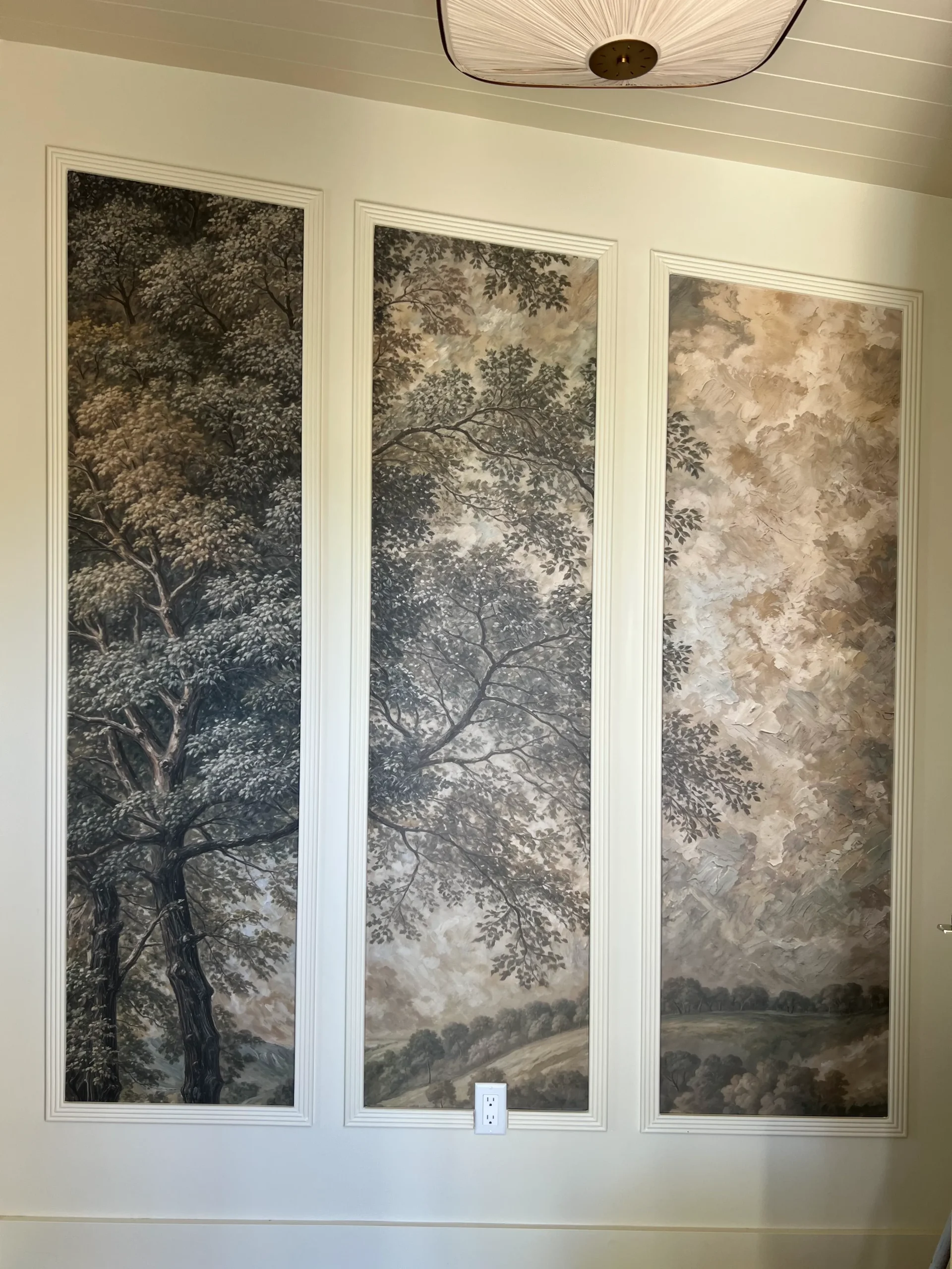 Line Wallpaper Installation