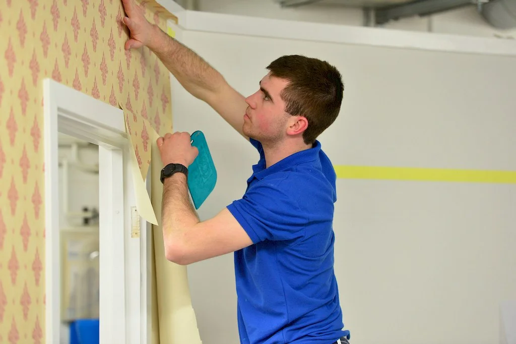 Grasscloth Wallpaper Installation