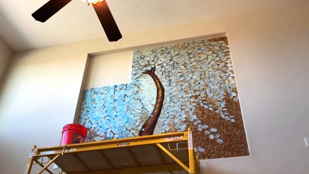 Custom Wall Mural Installation